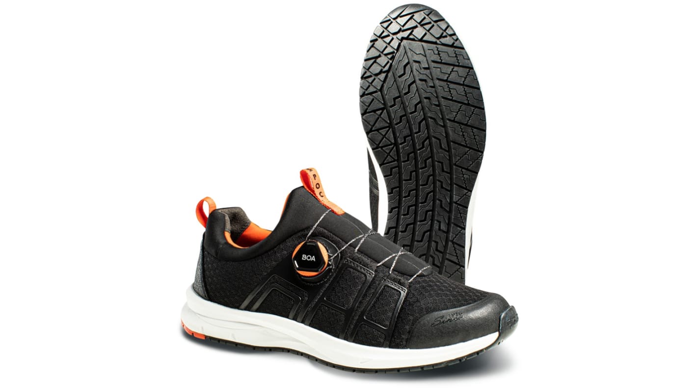 Jalas 5362 Unisex Black, Orange Safety Shoes, UK 12, EU 47