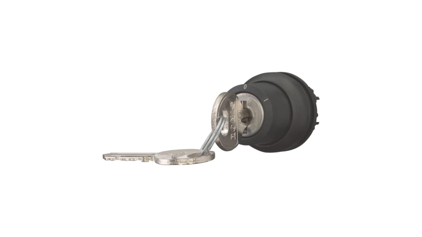 Eaton M22 2-position Key Switch, Momentary, 22.5mm Cutout
