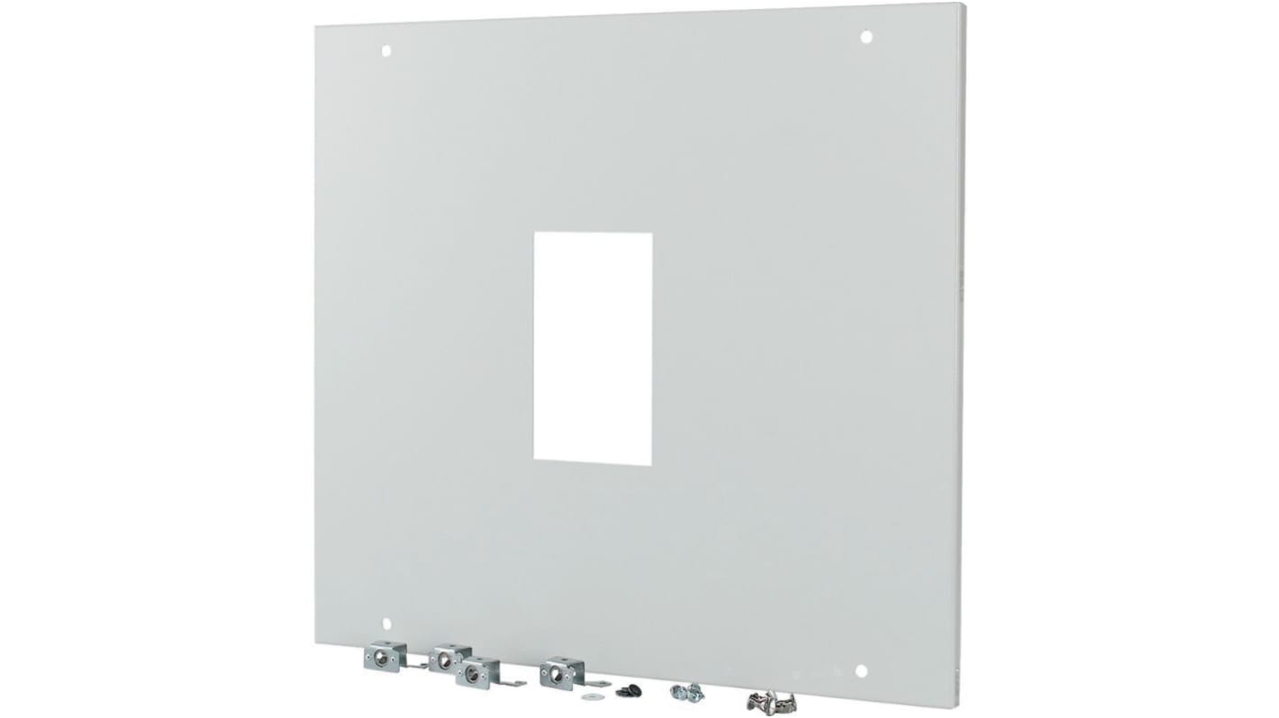 Eaton 1 Gang Front Plate Steel Faceplate