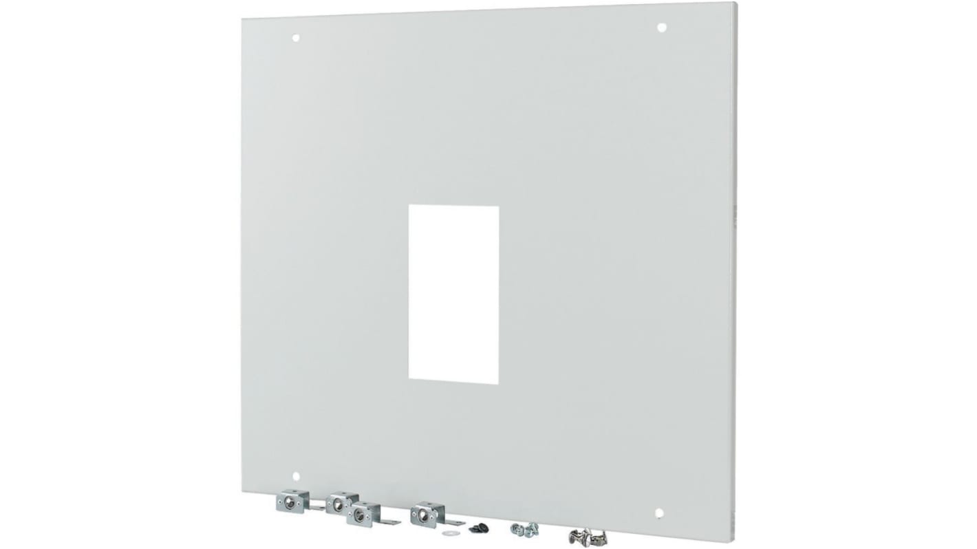 Eaton 1 Gang Front Plate Steel Faceplate