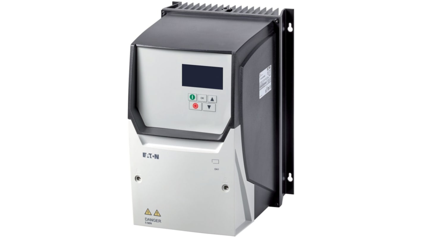 Eaton Variable Speed Drive, 11 kW, 3 Phase, 500 → 600 V, 17 A, DA1 Series