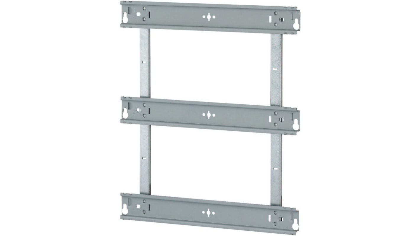 Eaton Grey 2 Gang Faceplate & Mounting Plate