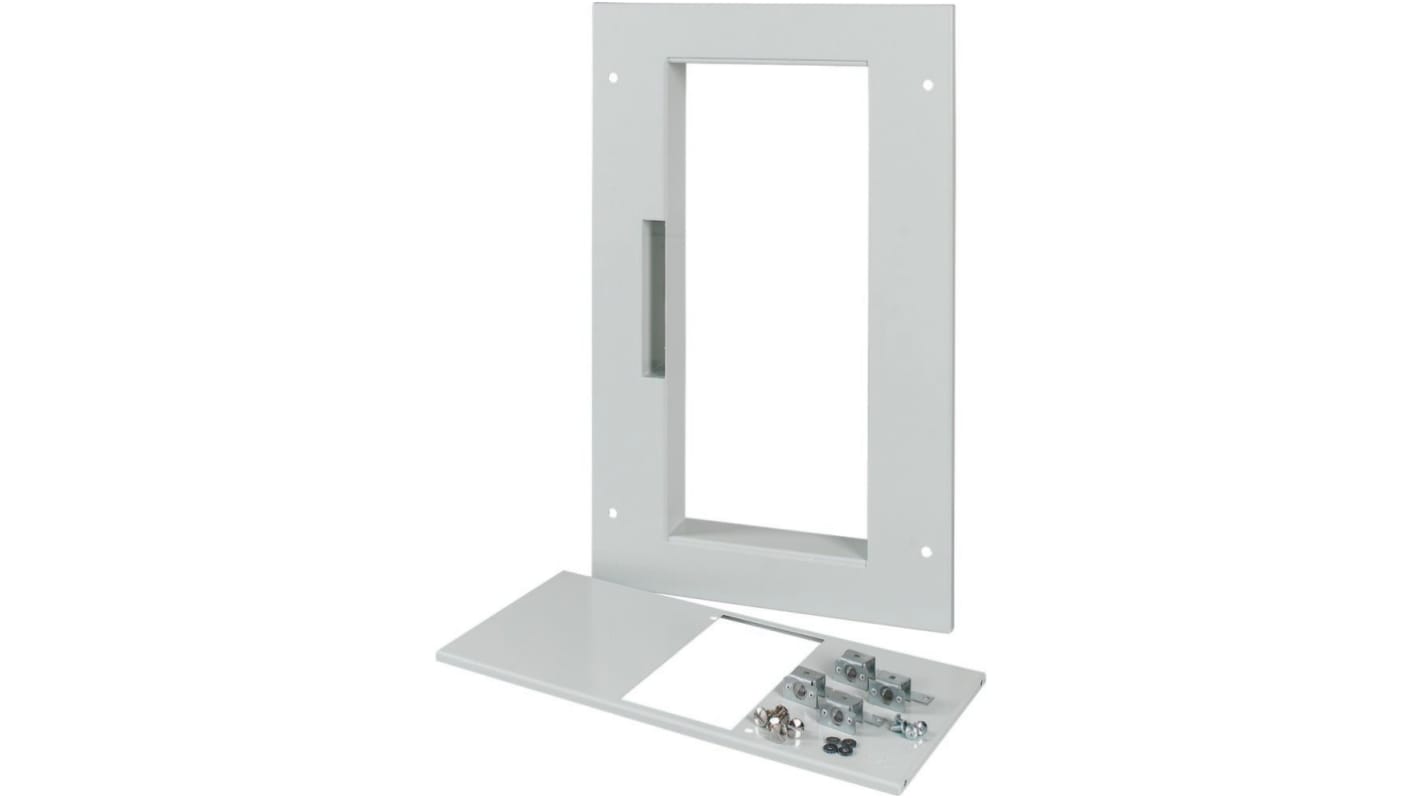 Eaton Grey Front Plate Steel Faceplate