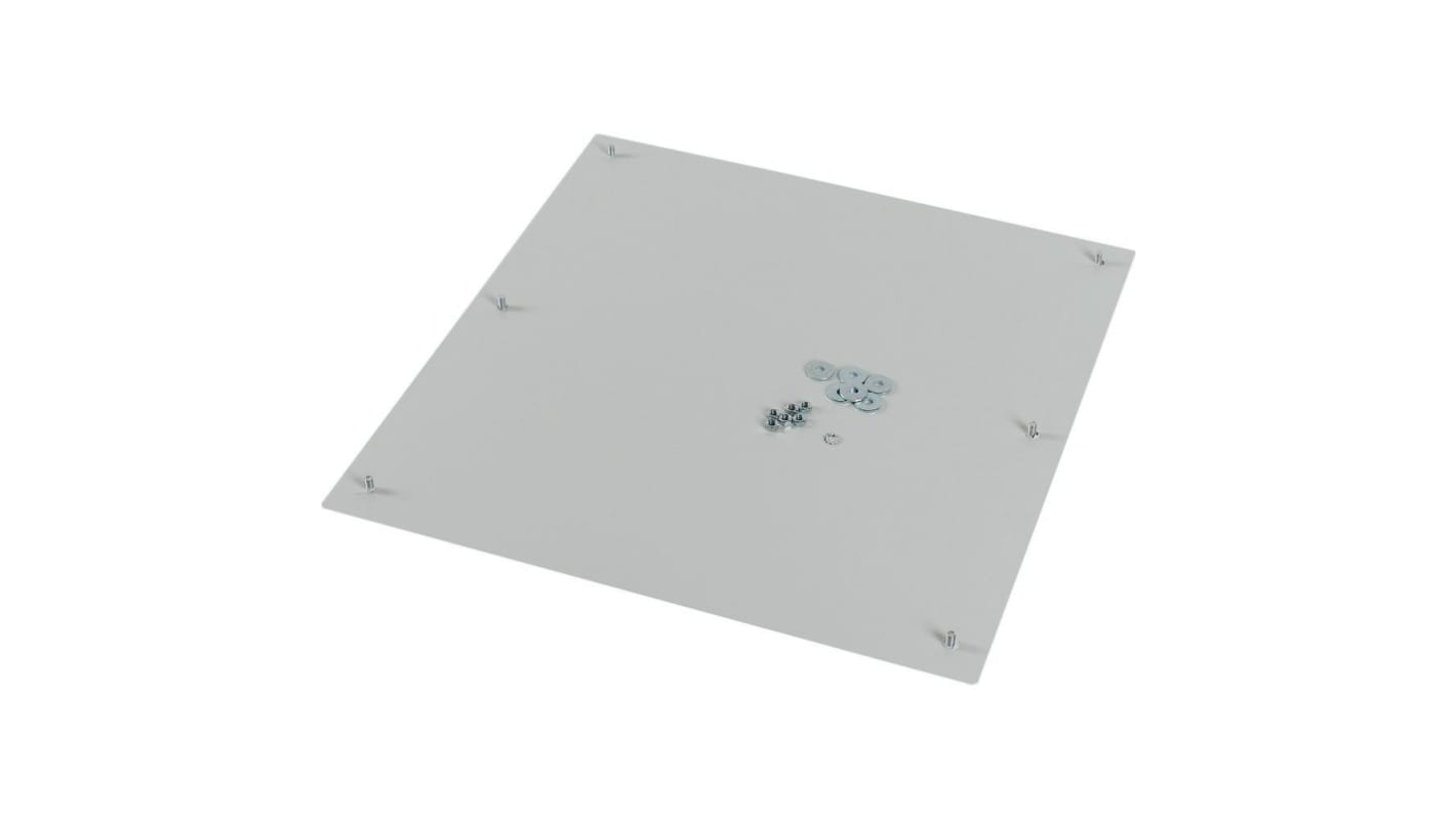 Eaton XAS Series RAL 7035 Metal Front Plate, 408mm H, 394.5mm W, 10mm L for Use with Eaton xEnergy Main LV Systems