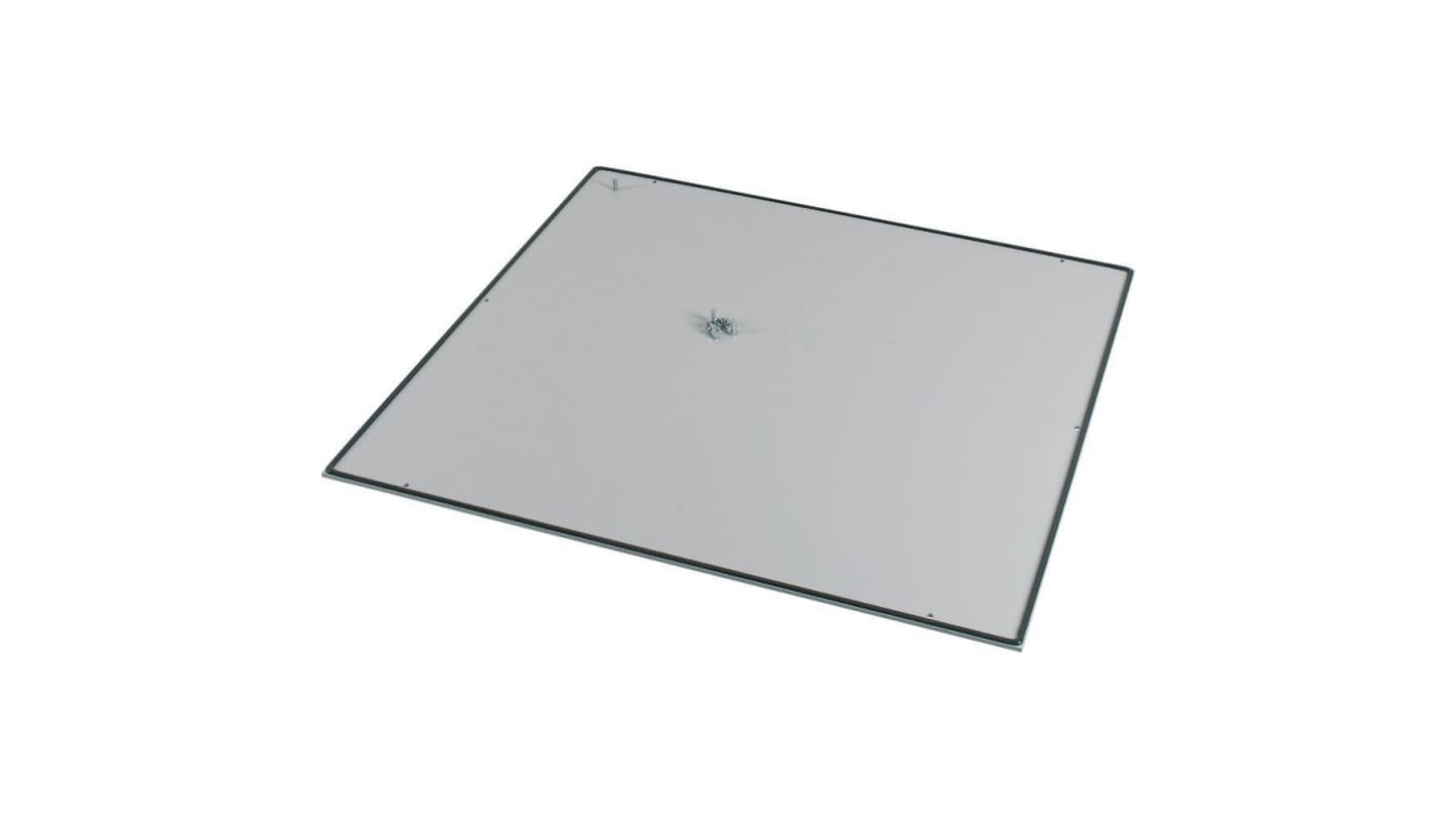 Eaton Grey Floor Plate Aluminium Faceplate & Mounting Plate