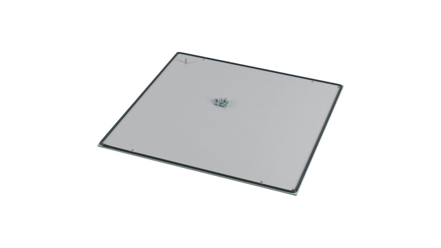 Eaton Grey Floor Plate Aluminium Faceplate & Mounting Plate