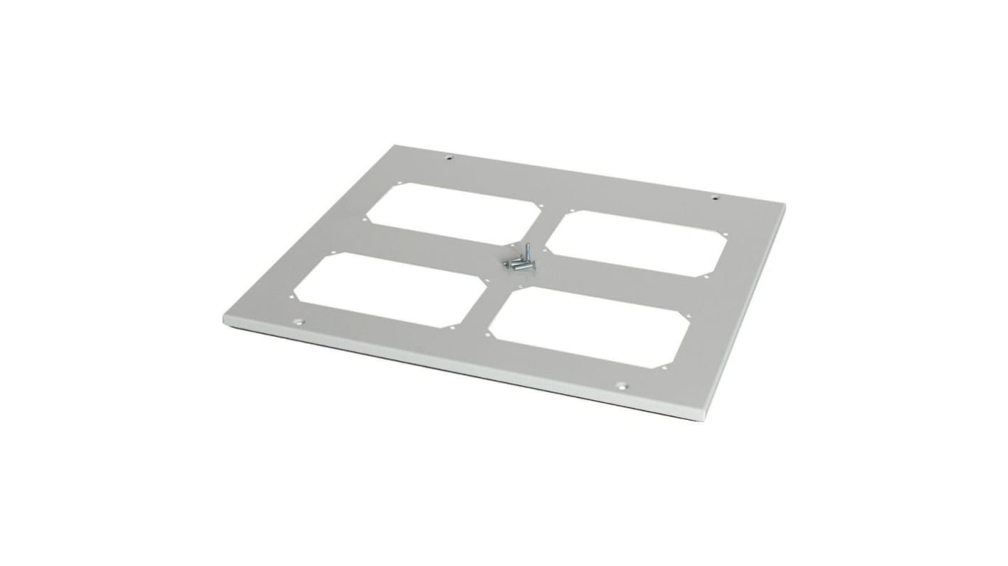 Eaton Grey Mounting Plate Steel Faceplates & Mounting Plates