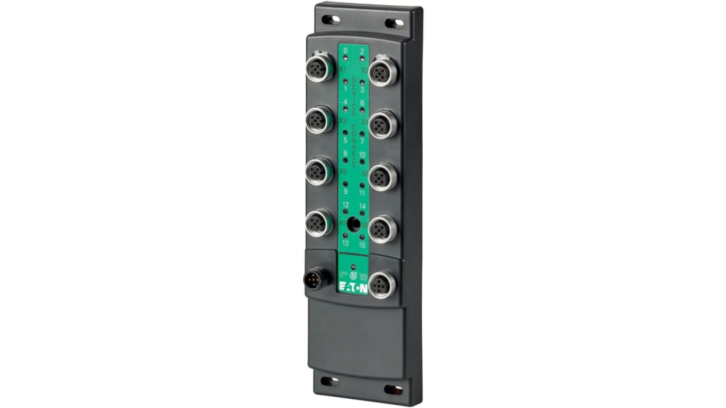 Eaton EU8E Series Input/Output Module, 16 Inputs, 20.4 → 28.8 V dc