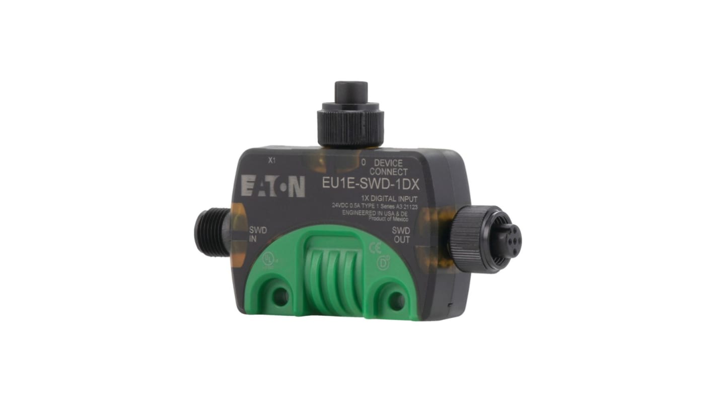 Moduł we/wy bezpieczeństwa 1-we. Eaton 0 → 28,8 V DC EU1E EU1E
