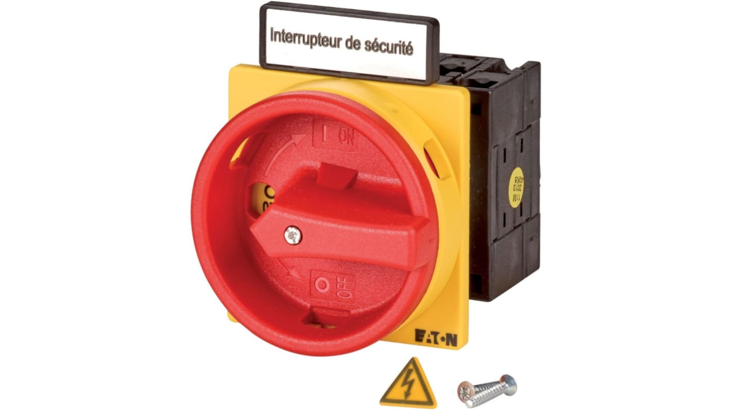 Eaton 2 Pole Flush Mount Isolator Switch - 32A Maximum Current, 15kW Power Rating, IP65