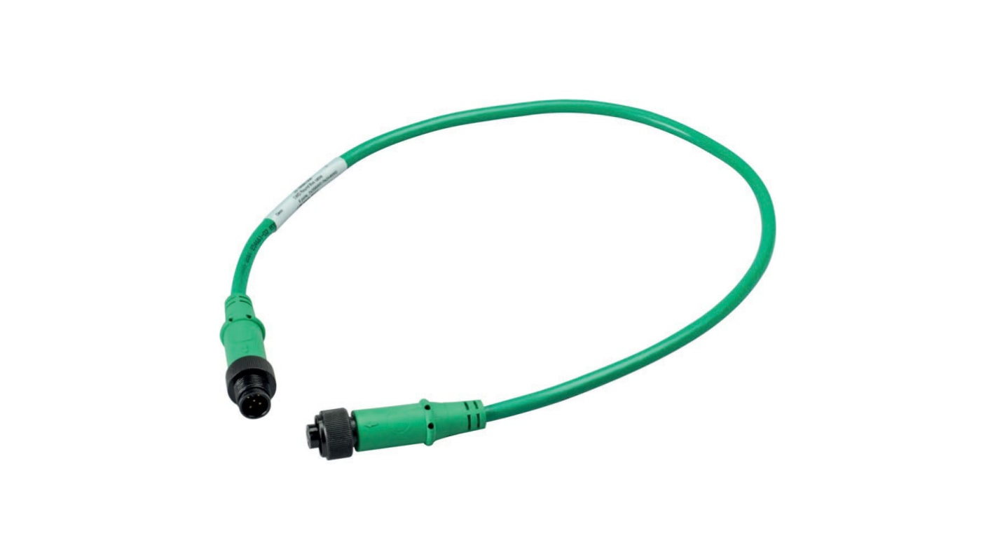 Kabel ze złączem Złącze M12 liczba rdzeni 5 długość 600mm Rodzaj A Męskie Złącze B Złącze M12
