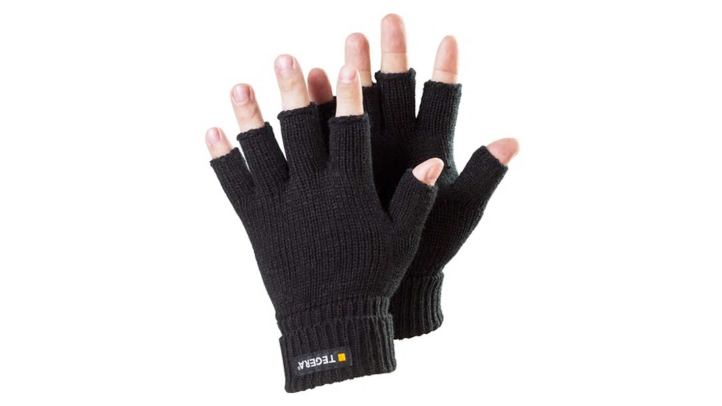 Tegera TEGERA Black Acrylic Dry Environment Work Gloves, Size 7
