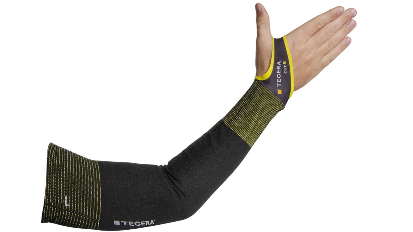Tegera TEGERA 70 Black Reusable Basalt Fibre Thread, Elastane, HPPE, Nylon, Polyester Protective Sleeve for Cut