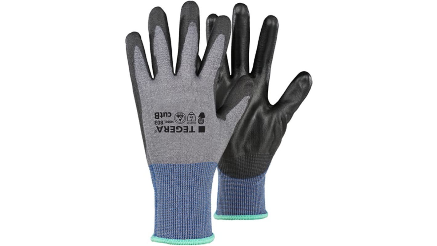 Tegera TEGERA Black, Blue, Grey Carbon, CRF Technology, Glass Fibre Thread, HPPE, Nylon, Polyester, Spandex Cut