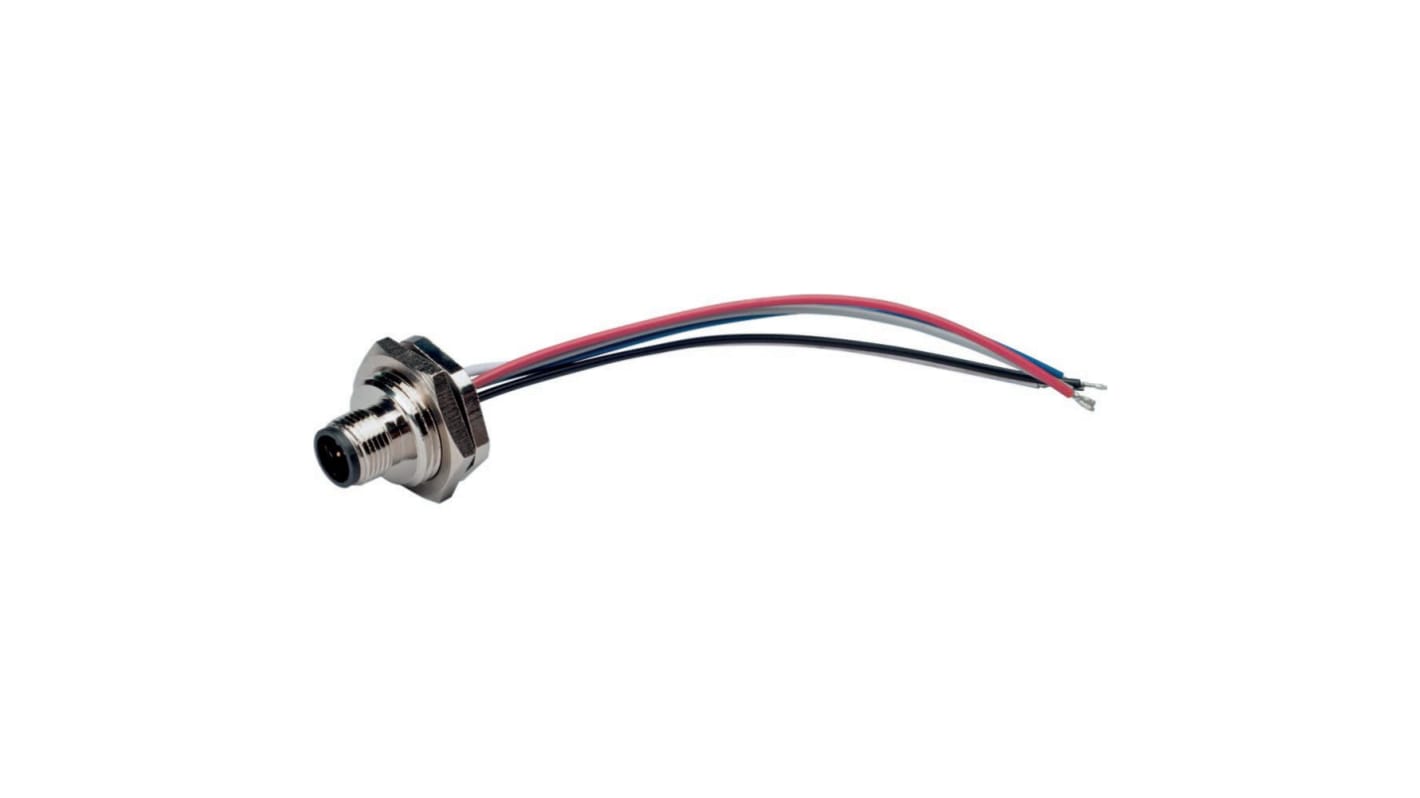Eaton Socket, M12 Connector, IP20, SWD4 Series
