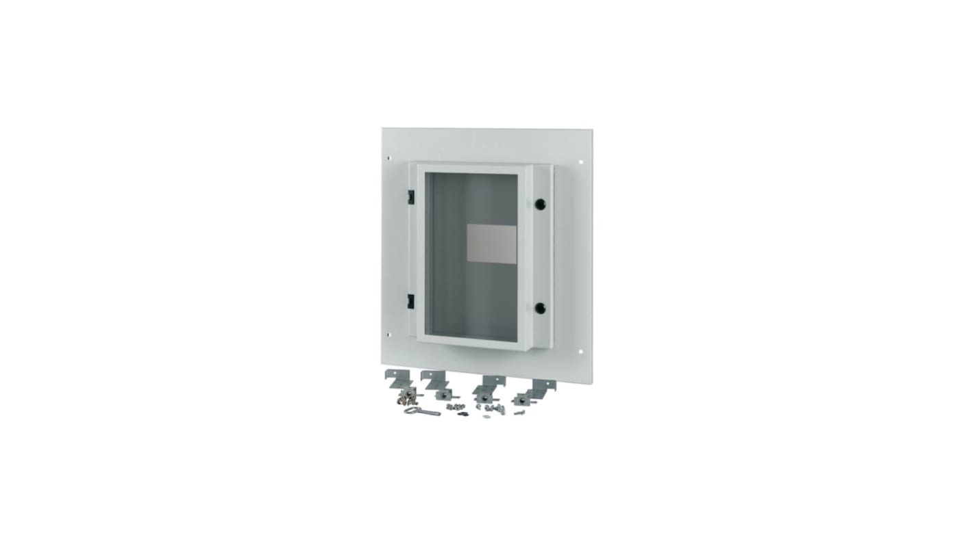 Eaton Grey Front Plate Steel Faceplate & Mounting Plate