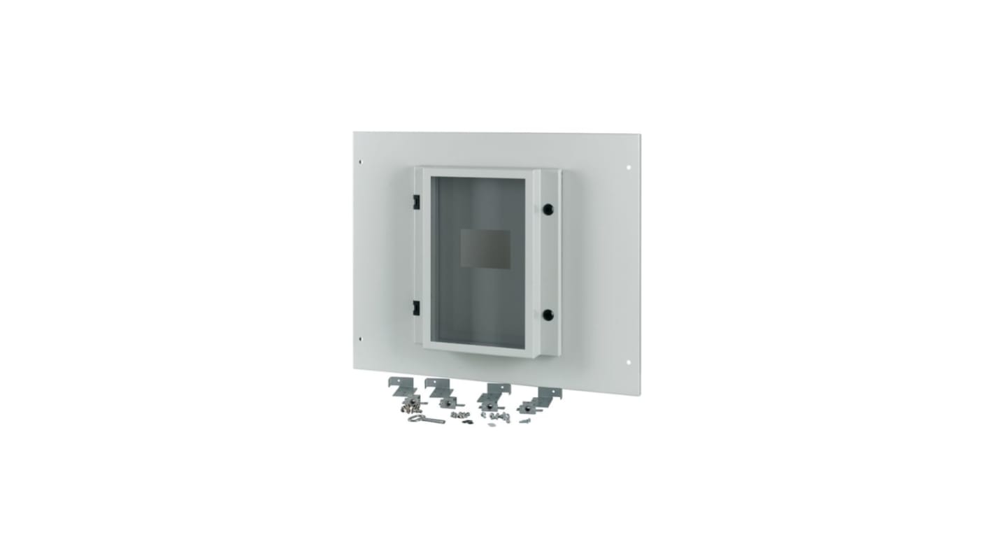 Eaton Grey Front Plate Steel Faceplate & Mounting Plate
