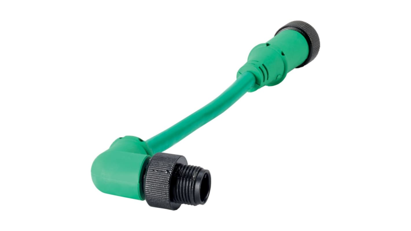 Kabel ze złączem Złącze M12 liczba rdzeni 5 długość 100mm Rodzaj A Męskie Złącze B Złącze M12