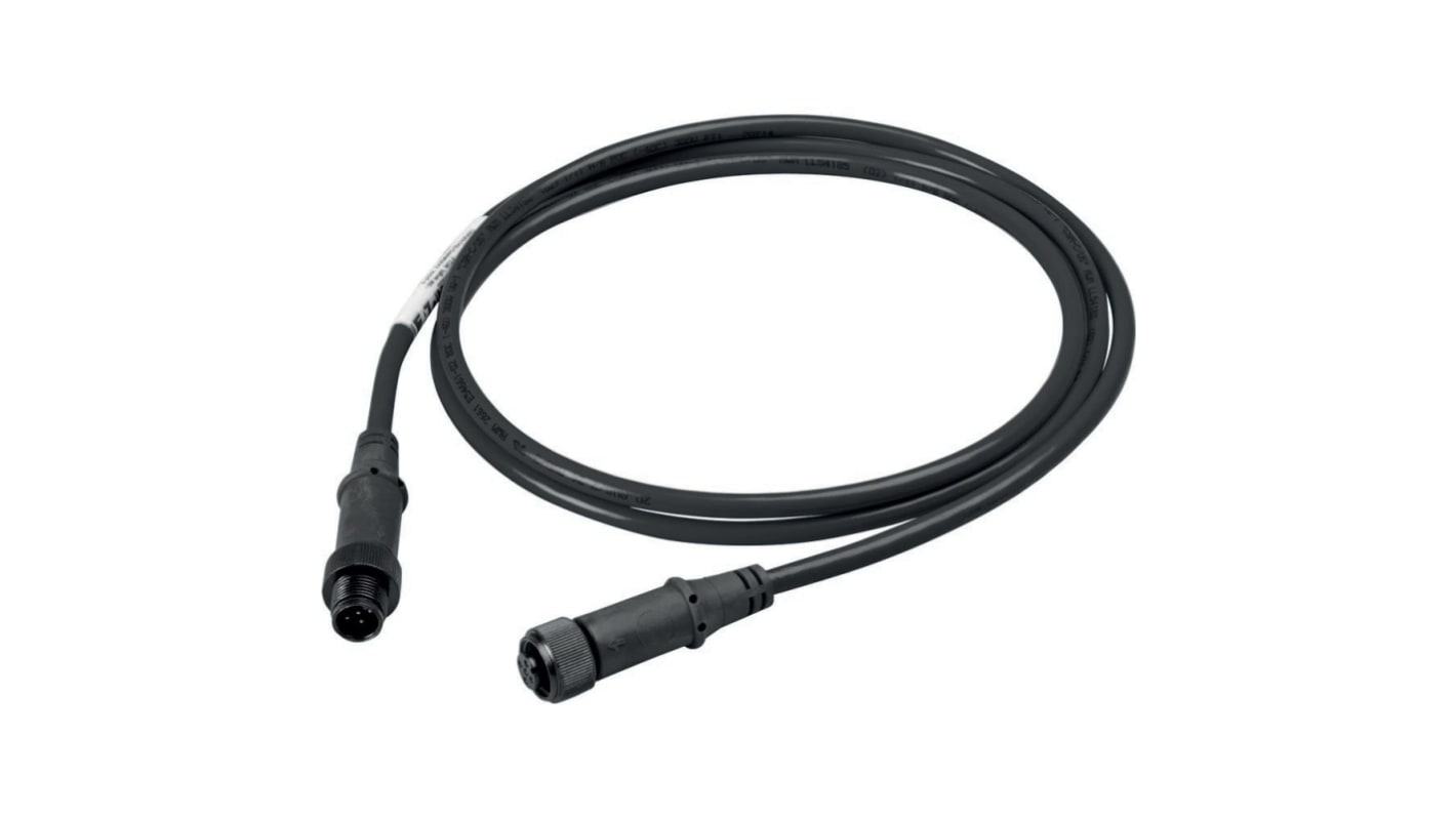 Kabel ze złączem Złącze M12 liczba rdzeni 5 długość 2m Rodzaj A Męskie Złącze B Złącze M12