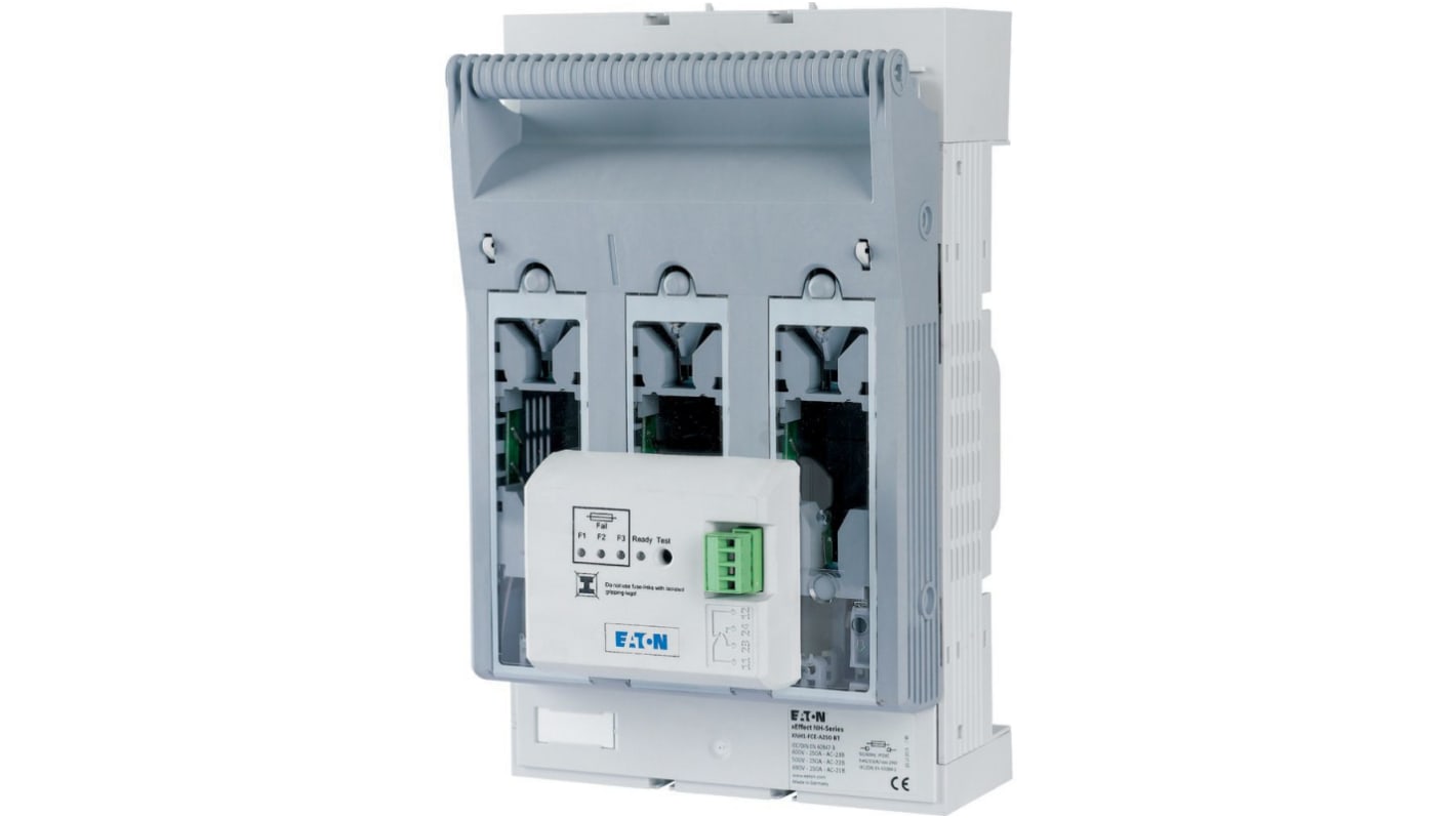 Eaton 250A Fuse Holder for NH1 Fuse, 3P, 440 V ac/dc, 690 V ac/dc