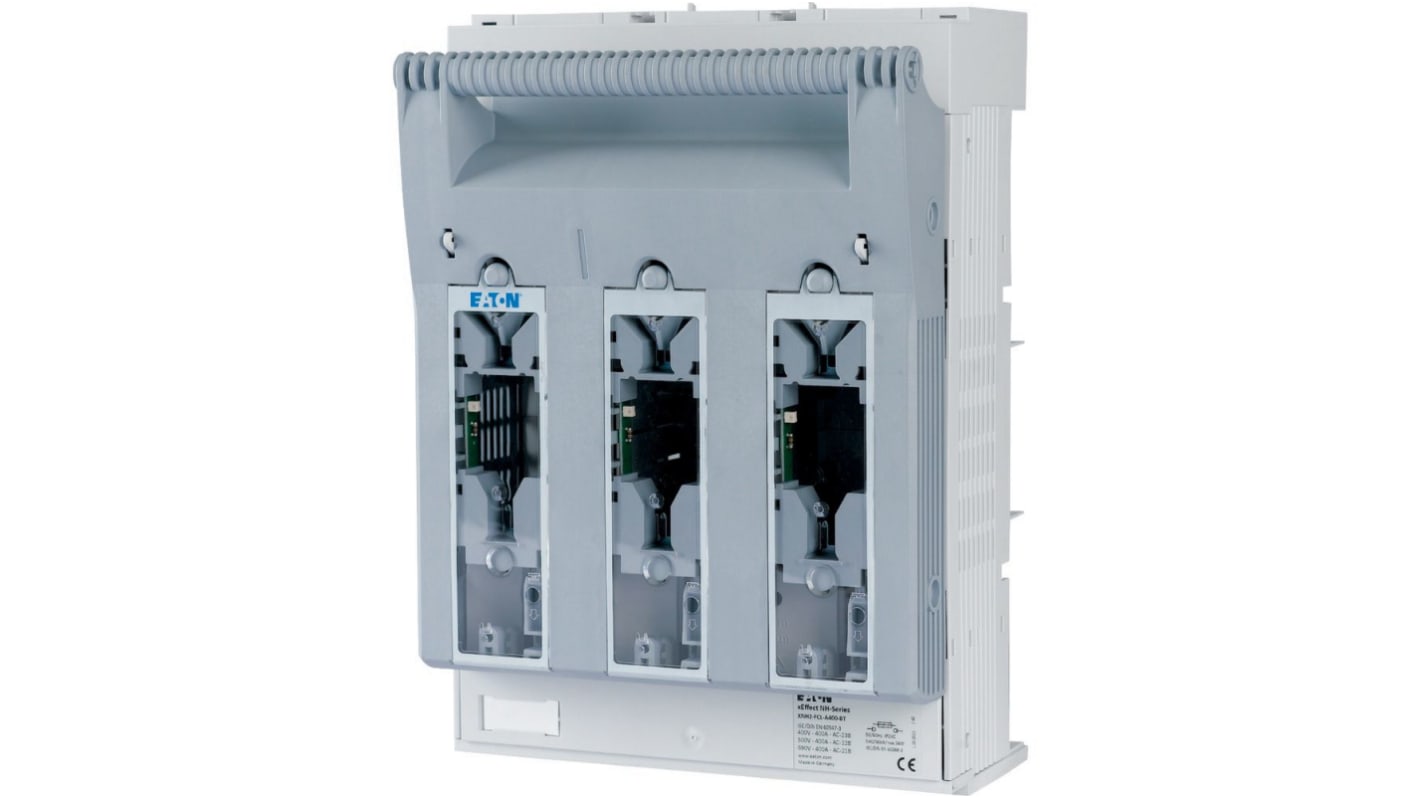 Eaton 400A Fuse Holder for NH2 Fuse, 3P, 440 V ac/dc, 690 V ac/dc