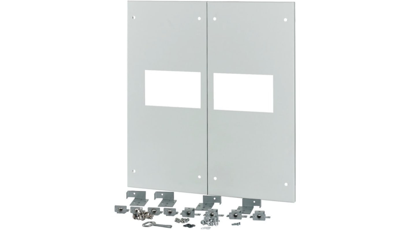 Eaton Grey Front Plate Steel Faceplate & Mounting Plate