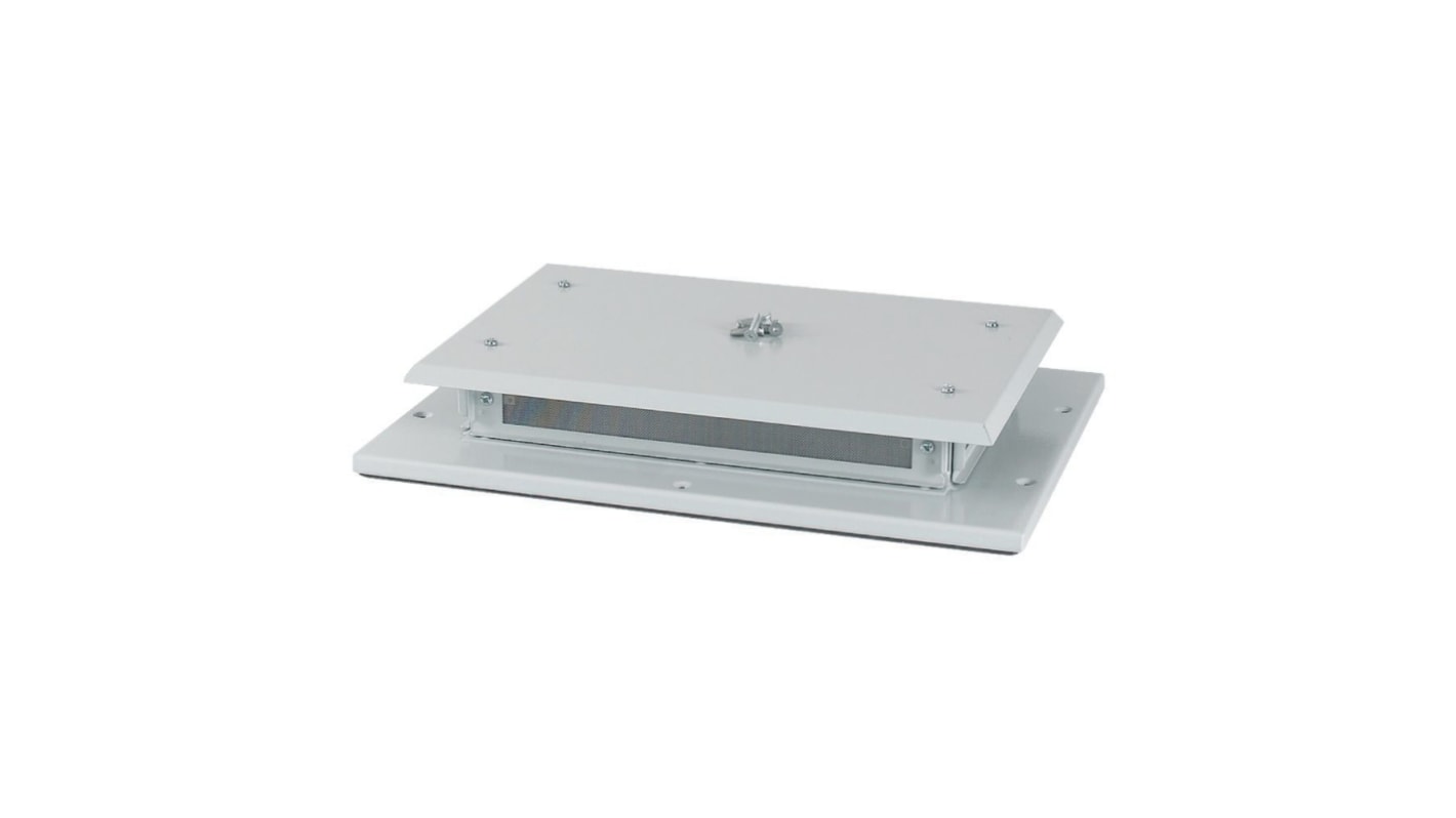 Eaton xEnergy Main Series RAL 7035 Grey Steel Top Panel, 89mm H, 332mm W, 482mm D
