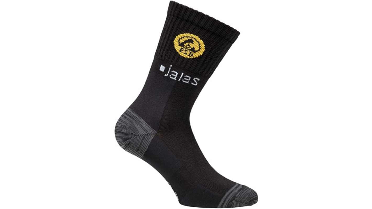 Chaussettes Jalas 36 → 38, Noir, Gris