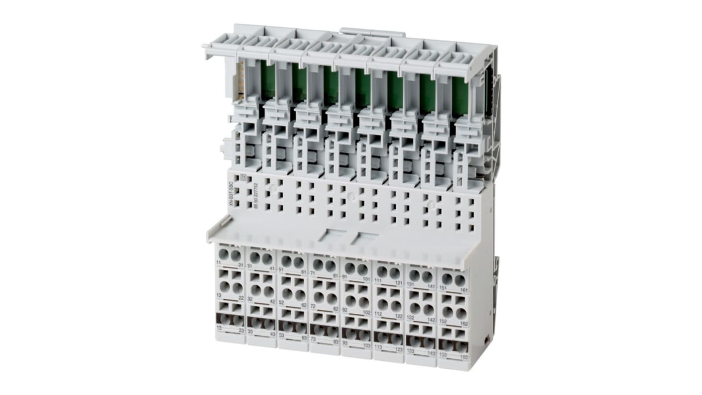 3 connection spring  loaded term. Block