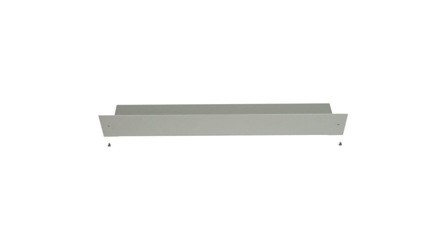 Eaton xEnergy Light Series RAL 7035 Steel Front Plate, 100mm H, 850mm W, 45mm L for Use with Enclosure