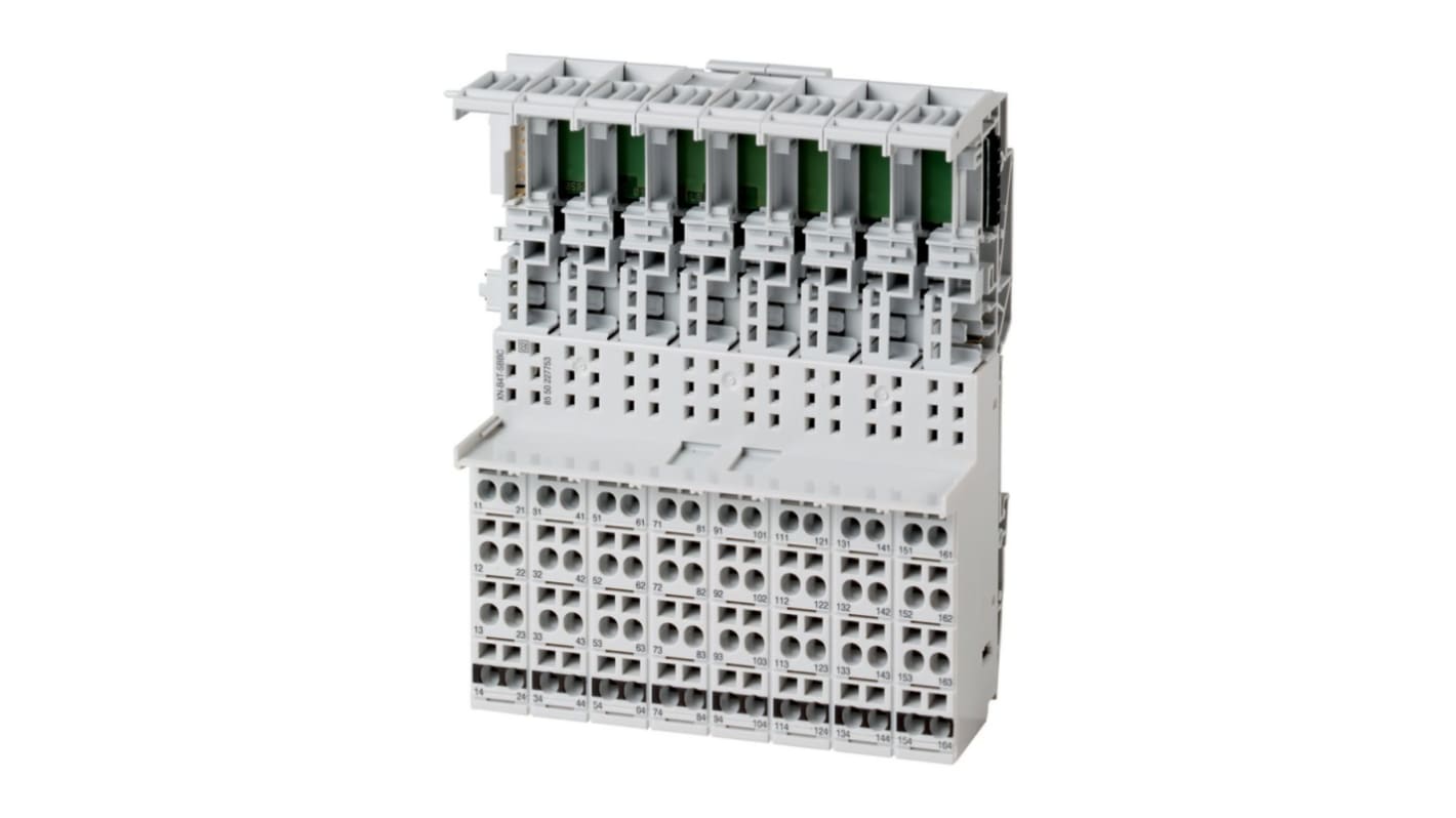 4 connection spring  loaded term. Block