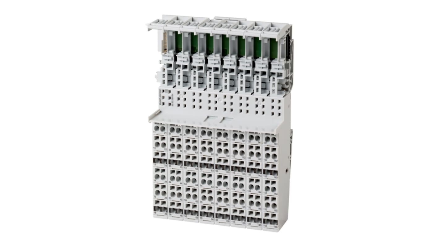 6 connection spring  loaded term. Block
