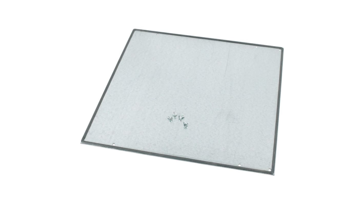 Eaton Grey Cover Plate Steel Faceplates & Mounting Plates