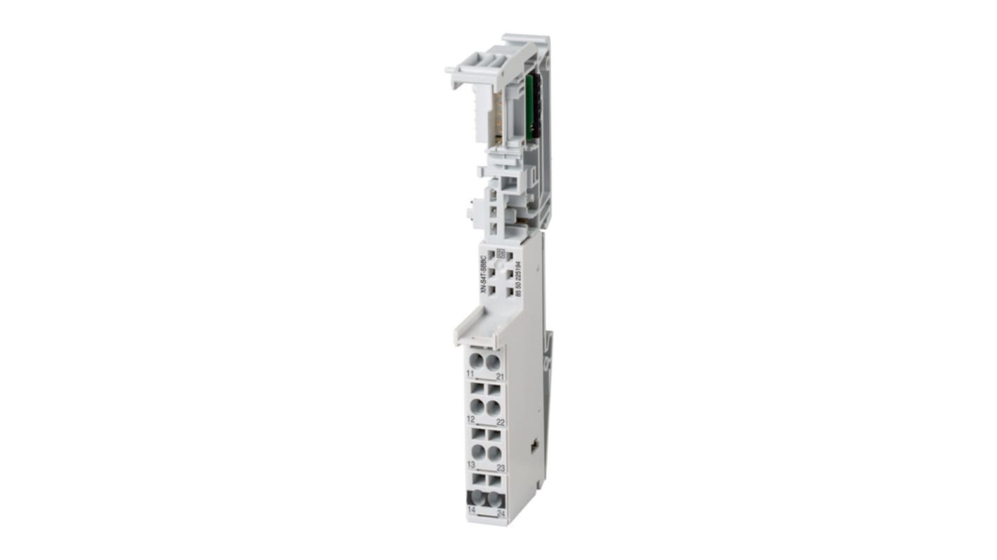 4 connection spring  loaded terminal