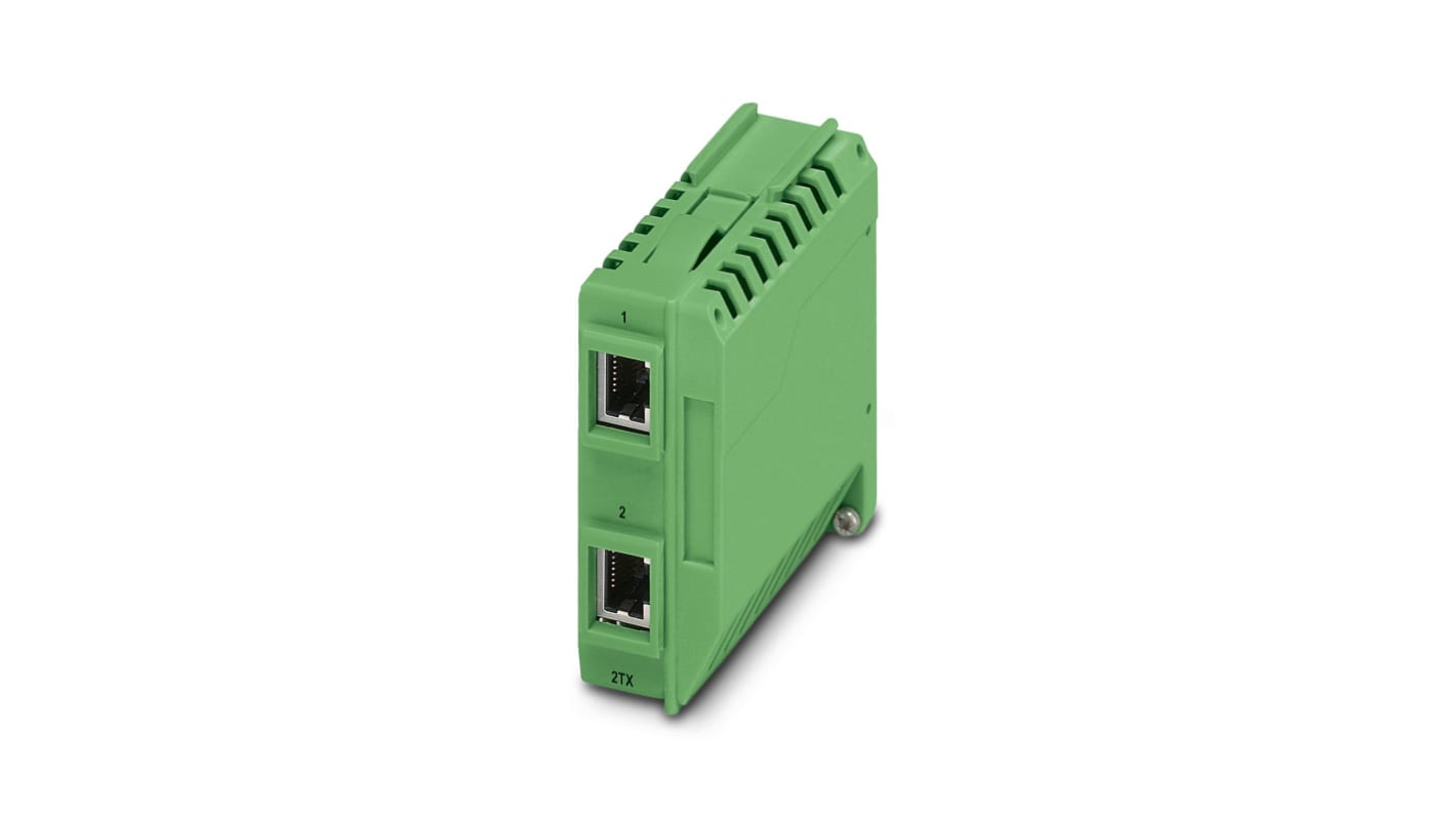 Phoenix Contact インターフェイスモジュール, 2 極, メス RJ45 タイプ, 2832344