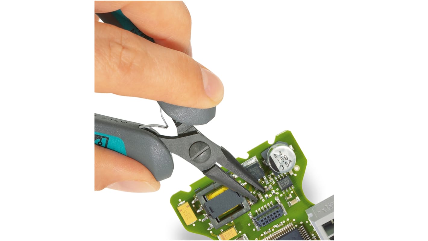 Phoenix Contact 1212481 Electronics Pliers, 125 mm Overall, ESD