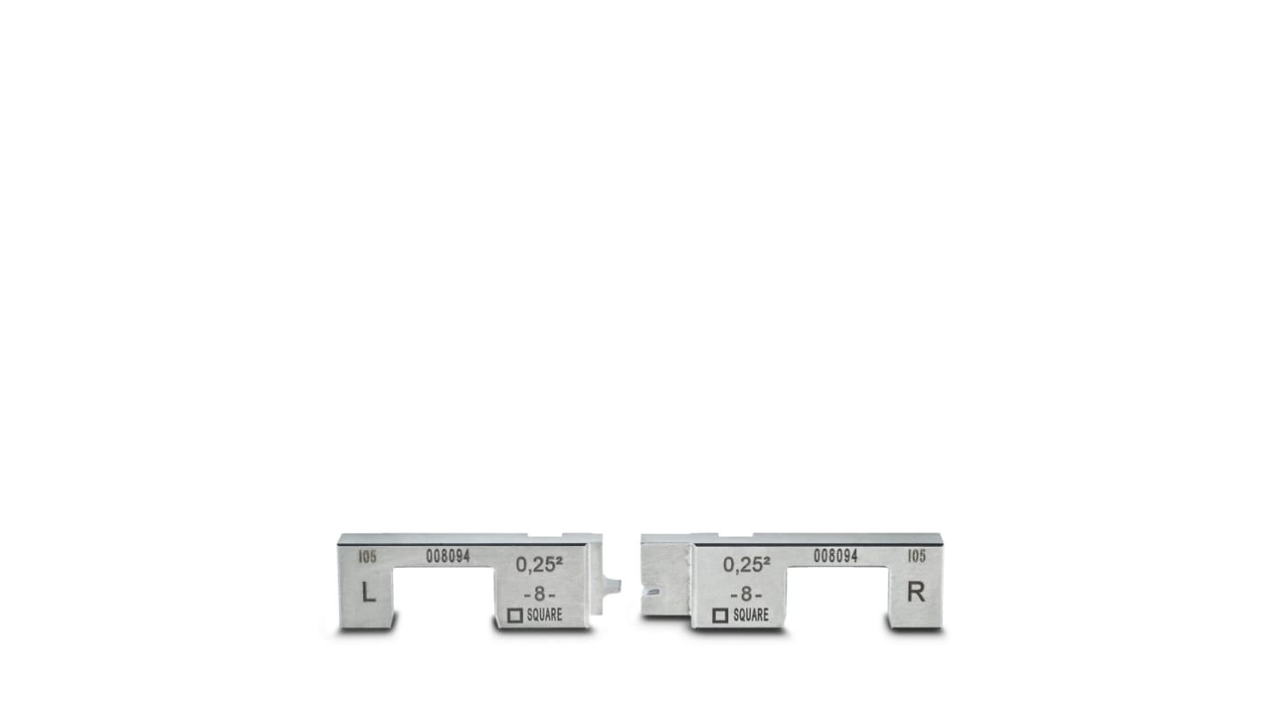 Phoenix Contact, CF 1000 PB Crimp Die, Sleeve Connectors, Wire size 0.5mm²