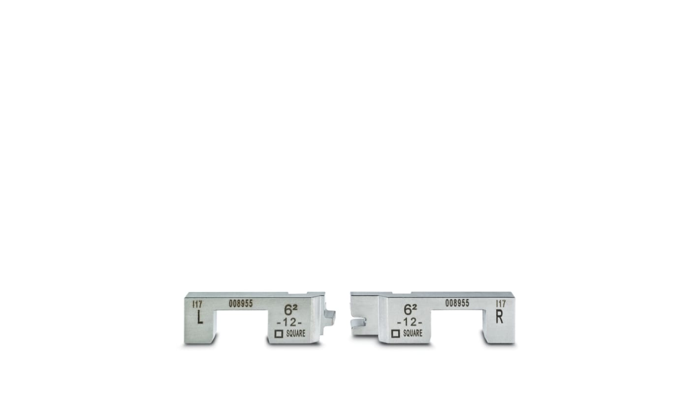 Phoenix Contact, CF 1000 Crimp Die, Sleeve Connectors, Wire size 6mm²
