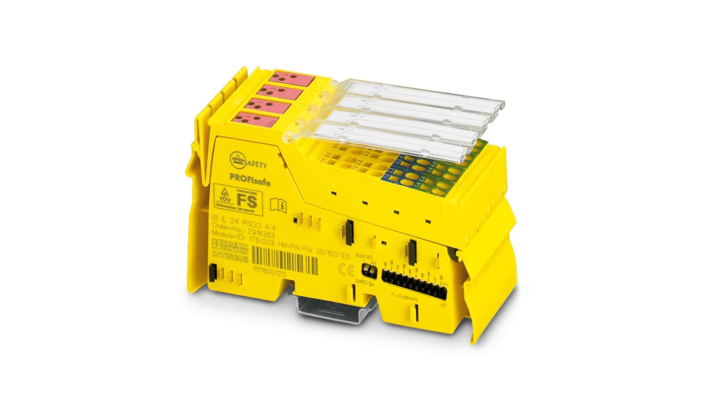 Phoenix Contact Inline IB IL Series Safety Module, 4 Safety Outputs, 24 V dc