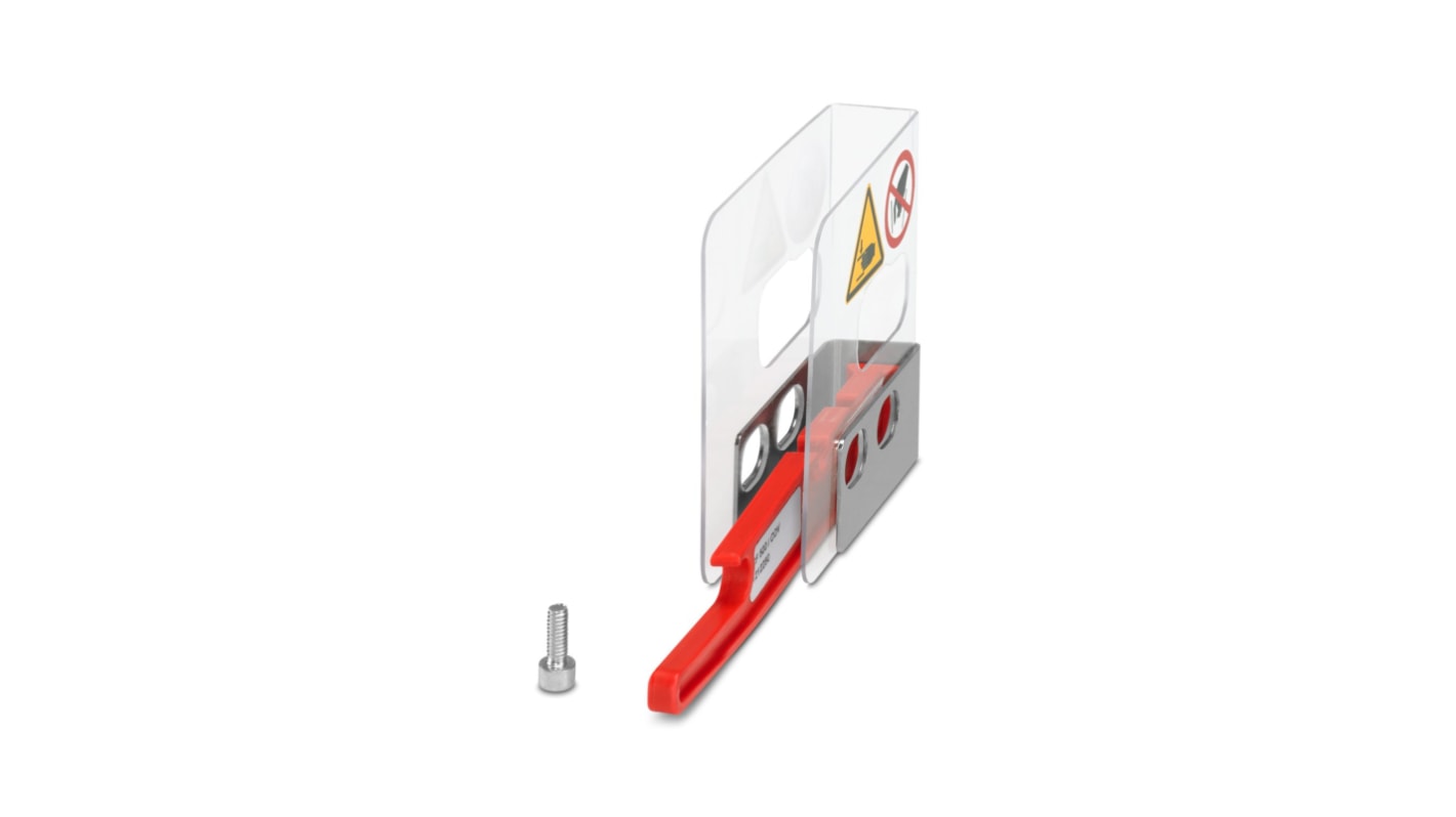 Phoenix Contact, CF 500/COV Plastic Crimp Cover, Clear