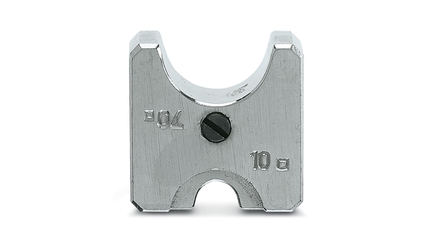 Phoenix Contact, CRIMPFOX-C Crimp Die, Cable Lug, Wire size 10 → 70mm², Coaxial Type Cable Lug