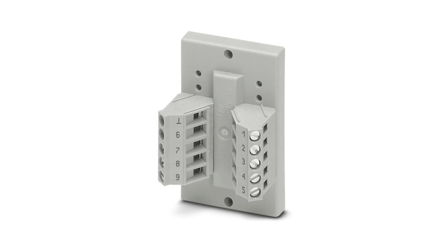 Phoenix Contact VARIOFACE Series 9-Contact Female Interface Module, D-sub Connector, Rear Mount, 2.5A