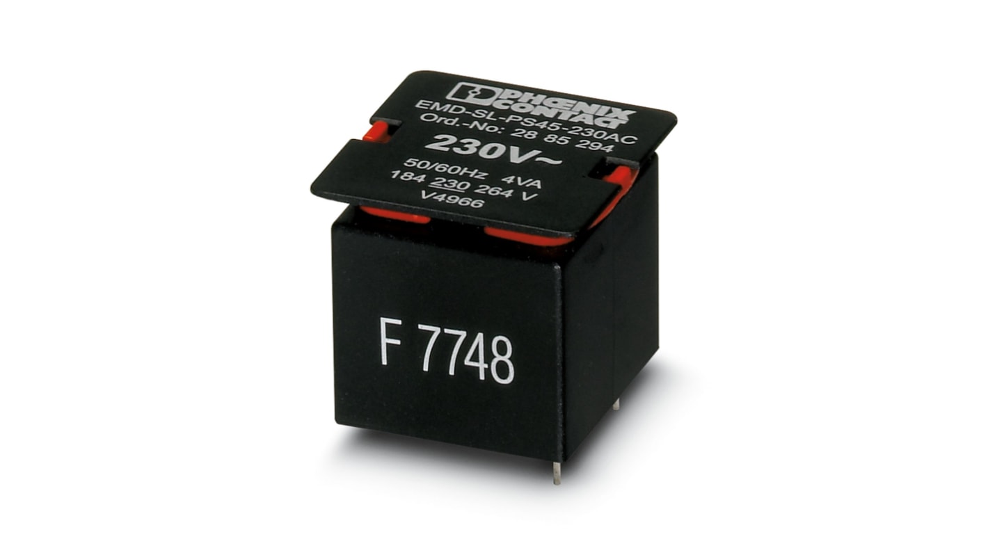フエニックスコンタクト モニタリングリレー, プラグイン , 195 → 264V ac, 2885294