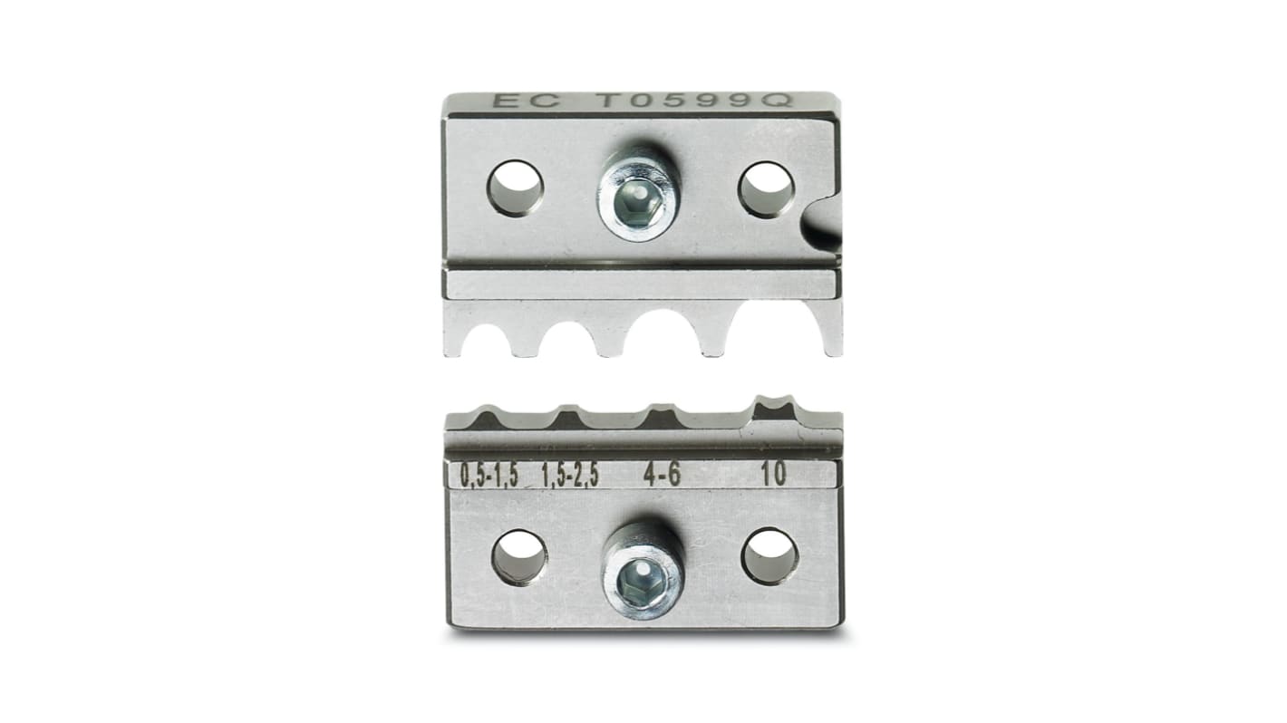 Phoenix Contact, CF 500 Crimp Die, Cable Lug, Wire size 0.5 → 10mm², Coaxial Type Cable Lug