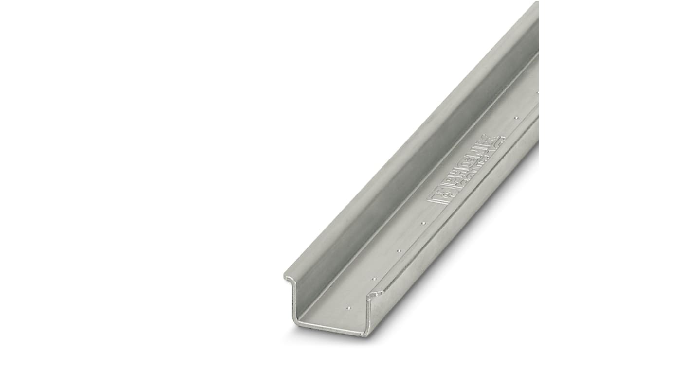 Phoenix Contact Steel Unperforated DIN Rail, 2000mm x 35mm x 2000mm