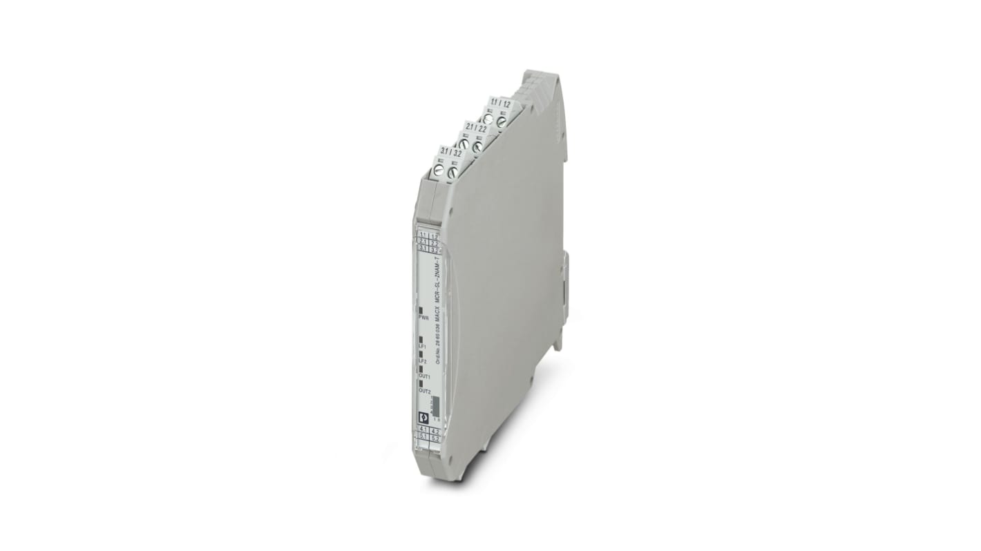 Phoenix Contact MACX MCR Series 2-Contact Female Interface Module, DIN Rail Mount, 34mA