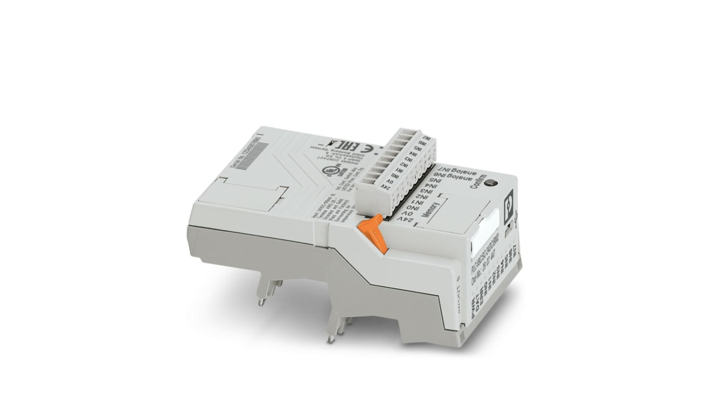 Controller for Use with PLC Interface Terminal Blocks, 24 V dc Supply, 16-Input, Analog, Digital Input