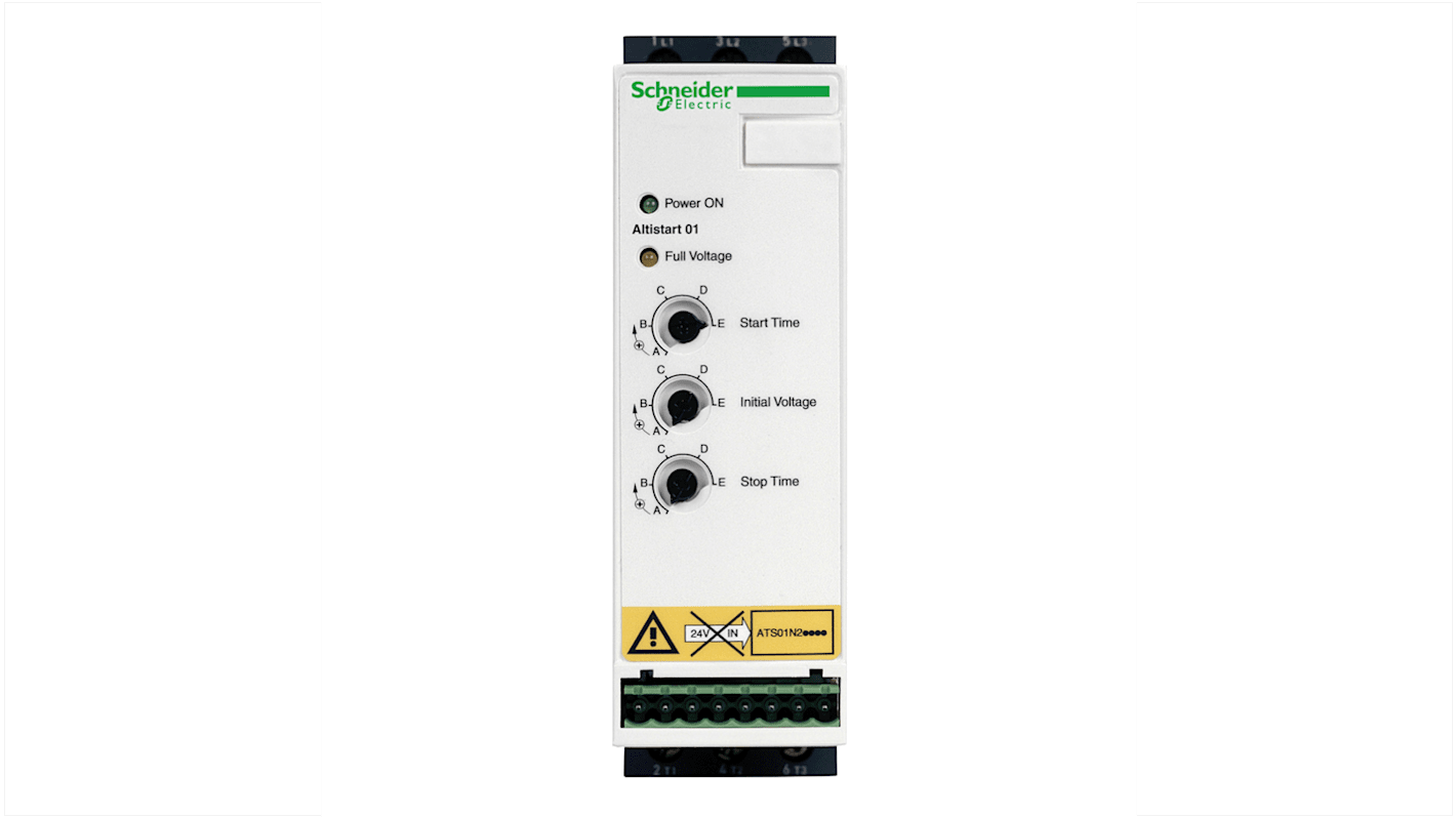 Schneider Electric Altistart 01 Soft Starter, , 20 hp, 460 → 480 V, 3 Phase, IP20