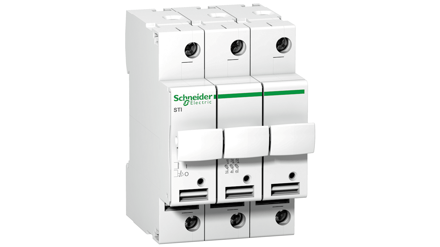 Schneider Electric Fuse Switch Disconnector, 3 Pole, 10A Max Current