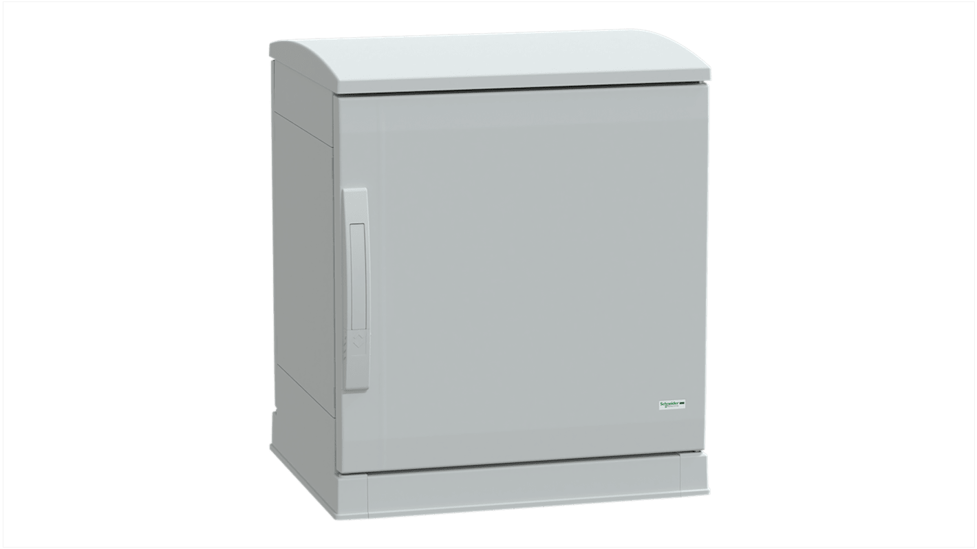 Schneider Electric Thalassa Series Fibreglass Reinforced Polyester Single-Door-Door Floor Standing Enclosure, Opaque